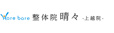 「整体院晴々 上越院」で根本改善へ ロゴ